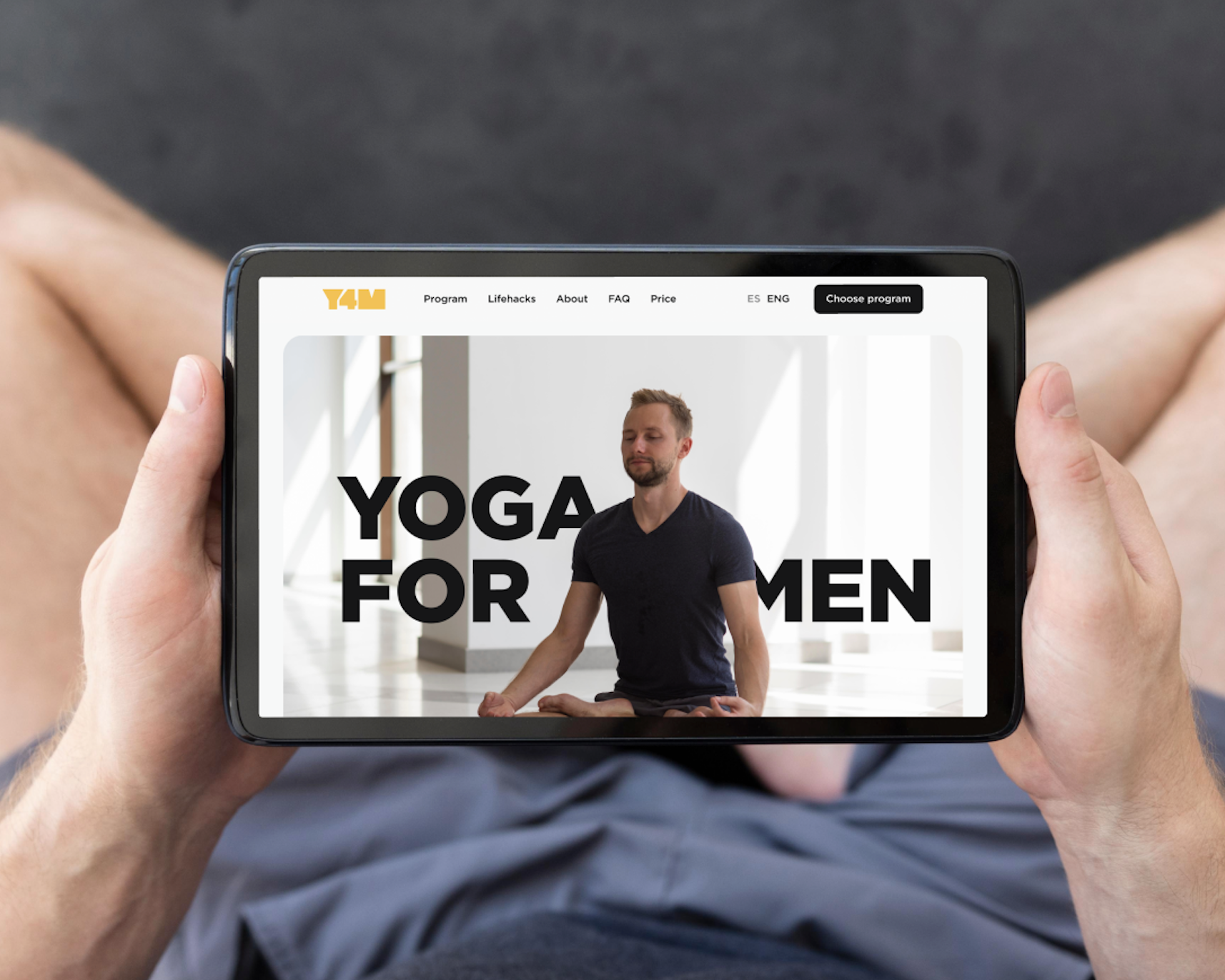 Yoga For Men // SportTech