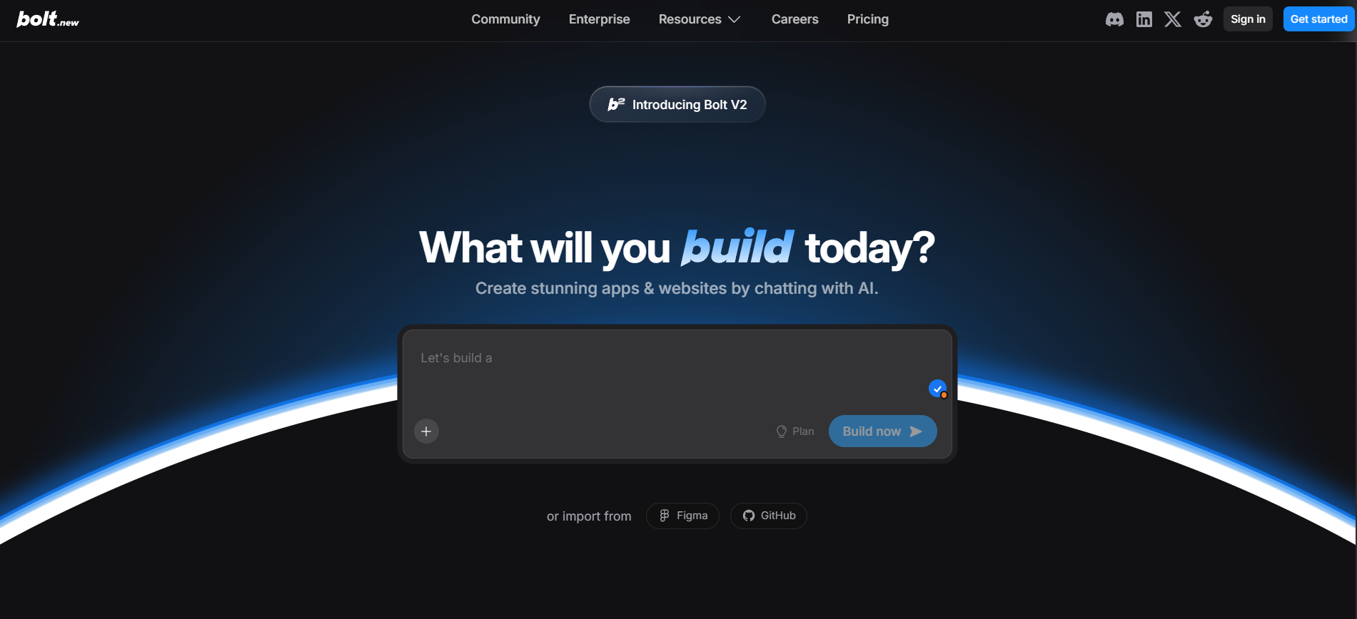 Интерфейс Bolt